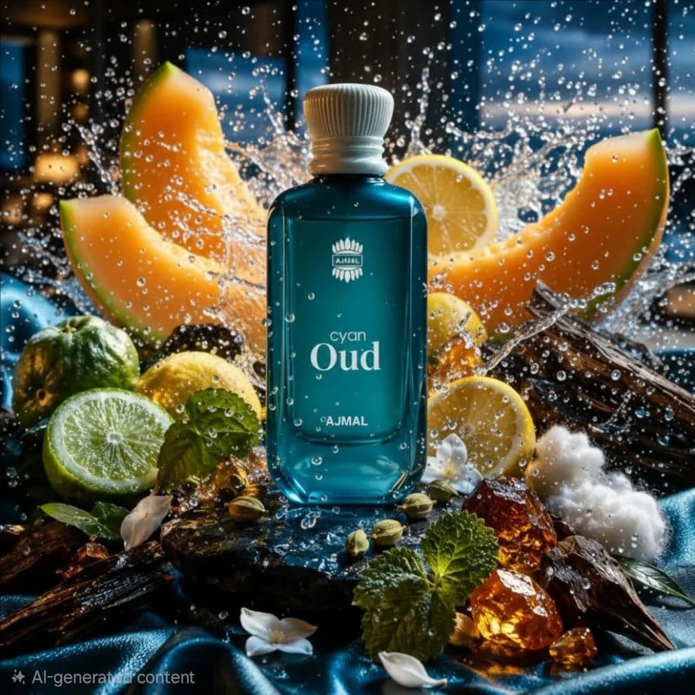 Ajmal Cyan Oud 2